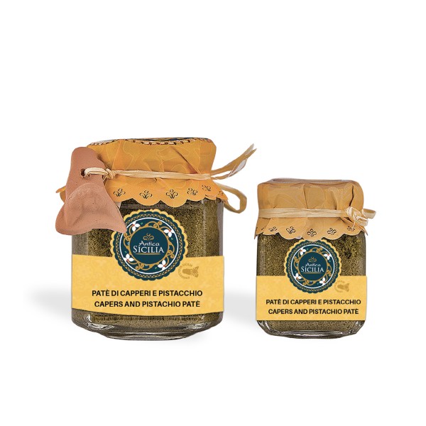 Patè di Capperi con Pistacchio Siciliano