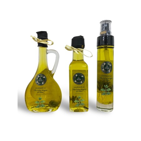 Olio aromatizzato all'origano