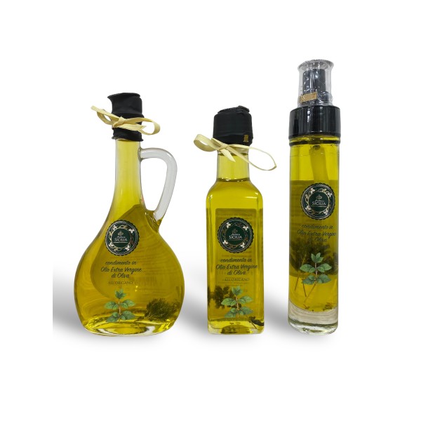 Olio aromatizzato all'origano