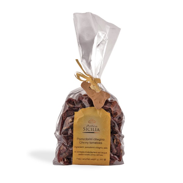 Pomodori Ciliegino Secchi al Naturale g.250