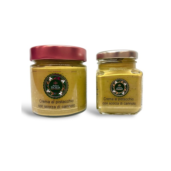 Crema con Pistacchio Siciliano croccante