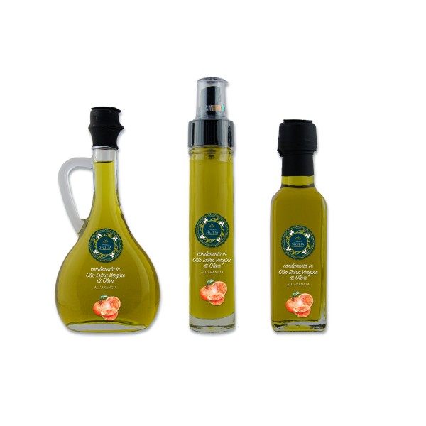 Olio aromatizzato all'Arancia