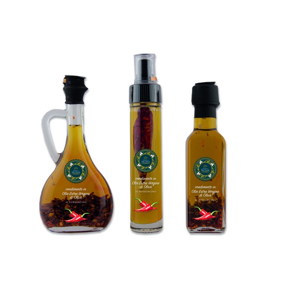 Olio aromatizzato al Peperoncino